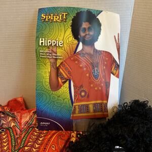 Complete Spirit Men's Hippie Halloween Costume - Spirit Halloween - L-XL